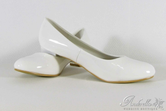 Menyasszonyi cipő lapos extra puha talppal - 36