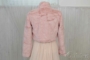 Kép 4/6 - Púder rózsaszín mini bunda- one size