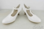 Kép 1/5 - T-pántos esküvői cipő - alacsony sarokkal